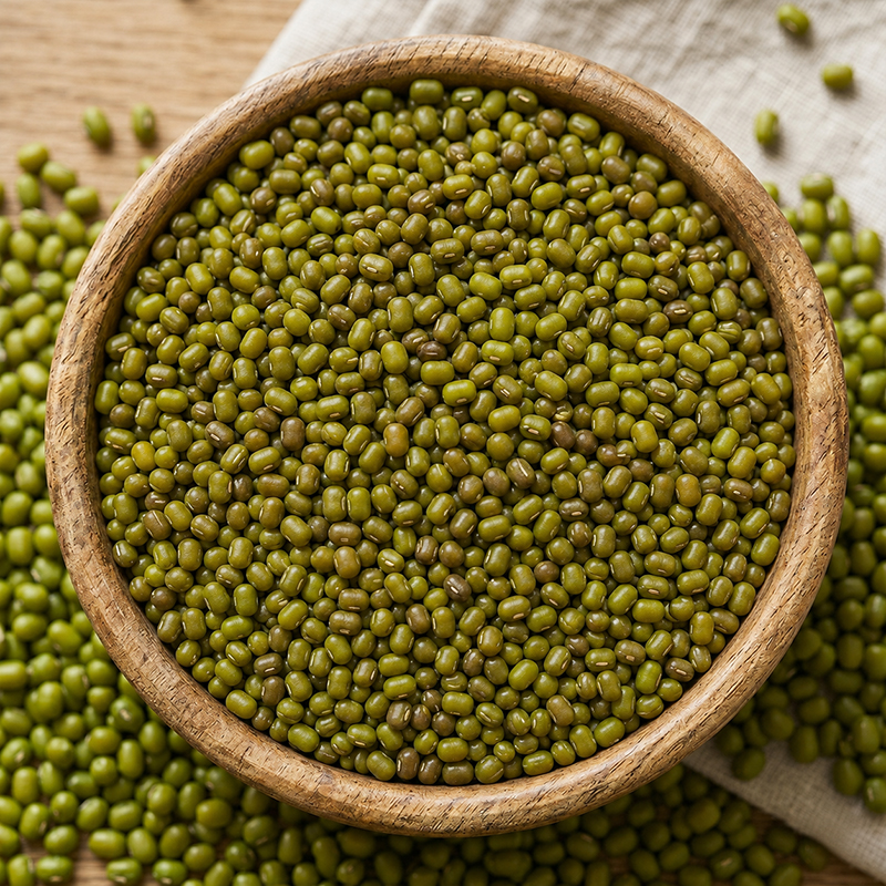 Premium Farm Grade Unpolished Moong Beans: Sourced by SP Pulses